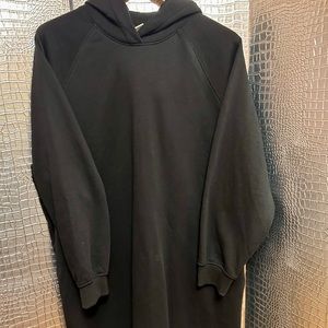 Hooded Sweatshirt Dress